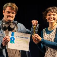 Third place winners, Mark and Raven Ella Mae